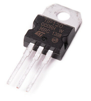10pcs Tip120 To-220 Darlington Transistors Npn New